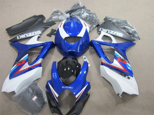 Suzuki GSXR 1000 K7 07-08 Verkleidungen - Blau Weiß Suzuki GSXR 1000 K7 07-08 Verkleidungen - Blau Weiß