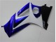 Suzuki GSXR 1000 K7 07-08 Verkleidungen - Blau Weiß Schwarz