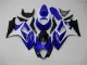 Suzuki GSXR 1000 K7 07-08 Verkleidungen - Blau Weiß Schwarz