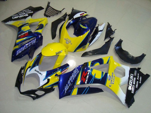 Suzuki GSXR 1000 K7 07-08 Verkleidungen - Gelb Corona