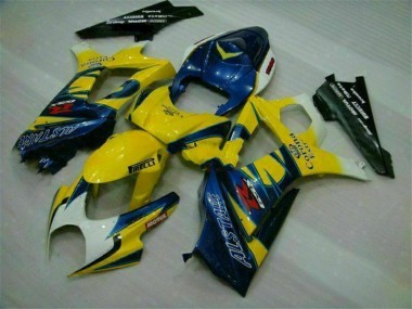 Suzuki GSXR 1000 K7 07-08 Verkleidungen - Gelb