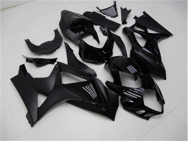 Suzuki GSXR 1000 K7 07-08 Verkleidungen - Matt schwarz Glänzend Suzuki GSXR 1000 K7 07-08 Verkleidungen - Matt schwarz Glänzend