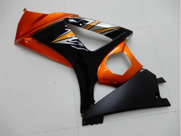 Suzuki GSXR 1000 K7 07-08 Verkleidungen - Orange Schwarz Suzuki GSXR 1000 K7 07-08 Verkleidungen - Orange Schwarz