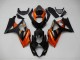 Suzuki GSXR 1000 K7 07-08 Verkleidungen - Orange Schwarz Suzuki GSXR 1000 K7 07-08 Verkleidungen - Orange Schwarz