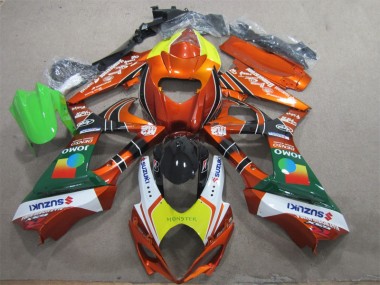 Suzuki GSXR 1000 K7 07-08 Verkleidungen - OrangeGelbes Monster