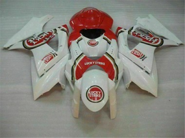 Suzuki GSXR 1000 K7 07-08 Verkleidungen - Rot Weiß