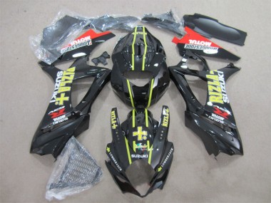 Suzuki GSXR 1000 K7 07-08 Verkleidungen - Schwarz Gelb Rizla