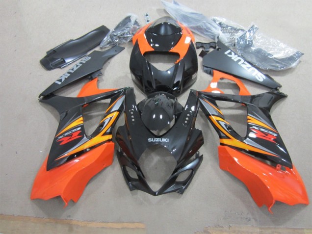 Suzuki GSXR 1000 K7 07-08 Verkleidungen - Schwarz Orange Suzuki GSXR 1000 K7 07-08 Verkleidungen - Schwarz Orange