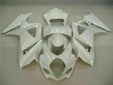 Suzuki GSXR 1000 K7 07-08 Verkleidungen - Weiß