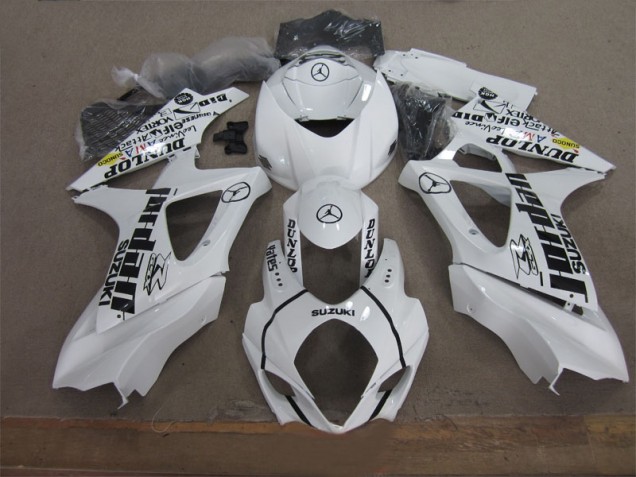 Suzuki GSXR 1000 K7 07-08 Verkleidungen - Weiß Schwarz Jordan Suzuki GSXR 1000 K7 07-08 Verkleidungen - Weiß Schwarz Jordan