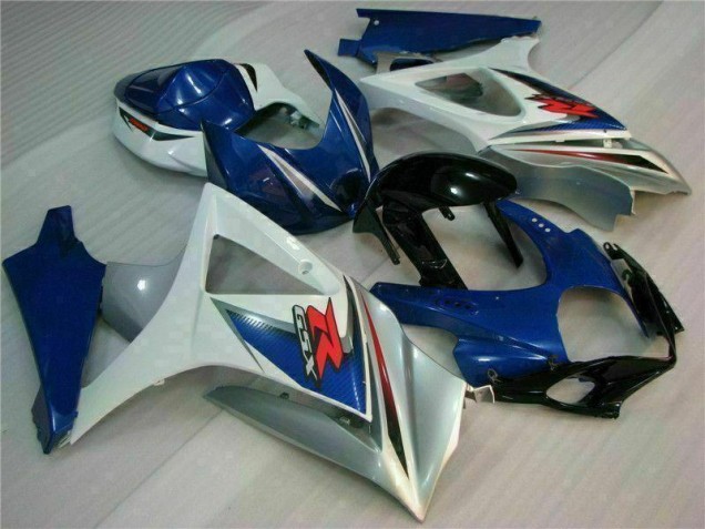 Suzuki GSXR 1000 K7 07-08 VollVerkleidungen & Plastik - Blau Weiß Suzuki GSXR 1000 K7 07-08 VollVerkleidungen & Plastik - Blau Weiß