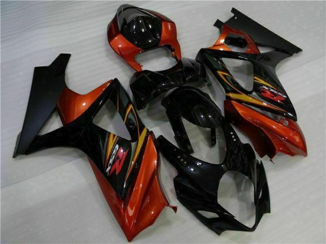 Suzuki GSXR 1000 K7 07-08 VollVerkleidungen & Plastik - Schwarz Suzuki GSXR 1000 K7 07-08 VollVerkleidungen & Plastik - Schwarz