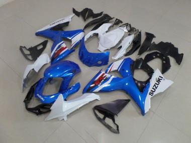 Suzuki GSXR 1000 K9 09-16 Motorrad Verkleidung - Blau Weiß