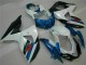 Suzuki GSXR 1000 K9 09-16 Motorrad Verkleidungen - Blau Weiß Suzuki GSXR 1000 K9 09-16 Motorrad Verkleidungen - Blau Weiß