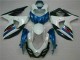 Suzuki GSXR 1000 K9 09-16 Motorrad Verkleidungen - Blau Weiß Suzuki GSXR 1000 K9 09-16 Motorrad Verkleidungen - Blau Weiß