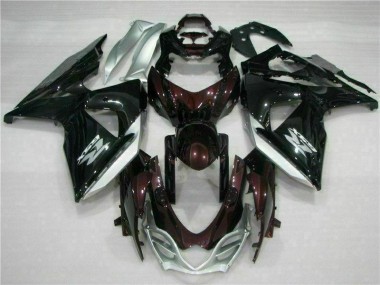 Suzuki GSXR 1000 K9 09-16 Verkleidung - Braun Schwarz