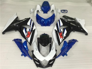 Suzuki GSXR 1000 K9 09-16 Verkleidung - Weiß Blau Schwarz