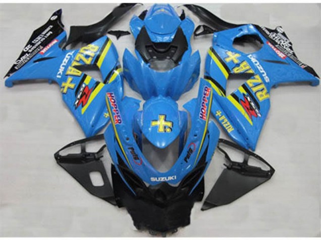 Suzuki GSXR 1000 K9 09-16 Verkleidungen - Blau Rizla Hopper