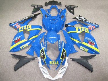 Suzuki GSXR 1000 K9 09-16 Verkleidungen - Blau Rizla Q8 Oils