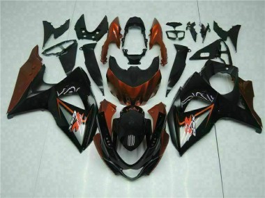 Suzuki GSXR 1000 K9 09-16 Verkleidungen - Braun Schwarz
