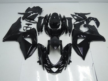 Suzuki GSXR 1000 K9 09-16 Verkleidungen - Glänzend Schwarz