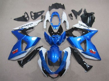 Suzuki GSXR 1000 K9 09-16 Verkleidungen Komplett Sets - Blau Weiß