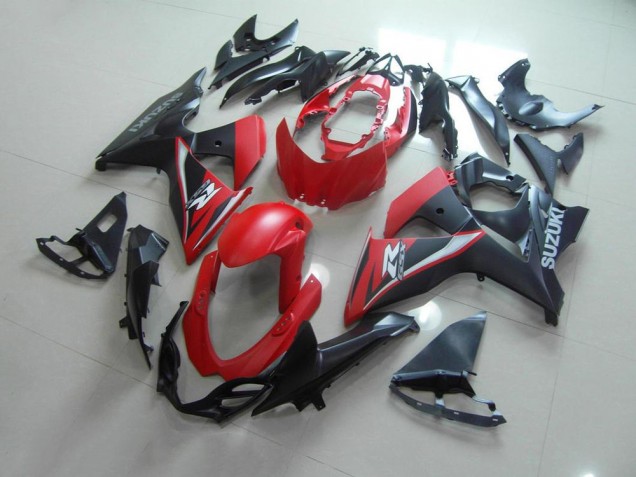 Suzuki GSXR 1000 K9 09-16 Verkleidungen - Mattrotschwarz Suzuki GSXR 1000 K9 09-16 Verkleidungen - Mattrotschwarz