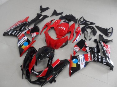 Suzuki GSXR 1000 K9 09-16 Verkleidungen - Rot Jomo