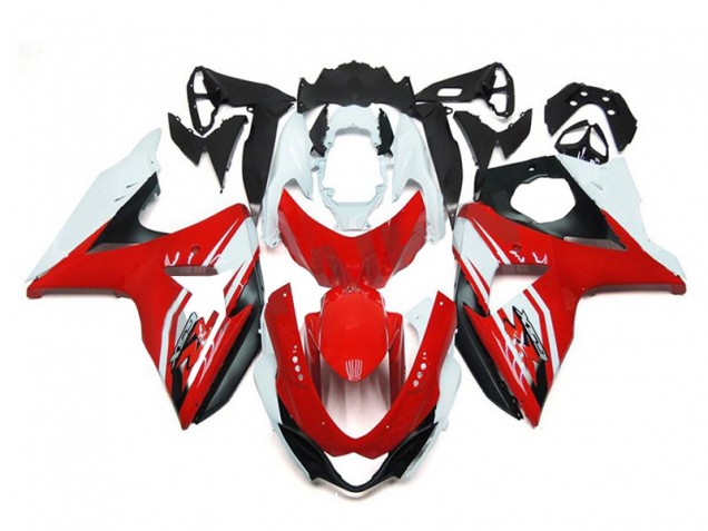 Suzuki GSXR 1000 K9 09-16 Verkleidungen - Rot Weiß Schwarz Suzuki GSXR 1000 K9 09-16 Verkleidungen - Rot Weiß Schwarz