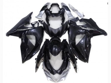 Suzuki GSXR 1000 K9 09-16 Verkleidungen - Schwarz Silber
