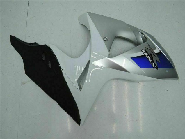 Suzuki GSXR 1000 K9 09-16 Verkleidungen - Silber Weiß