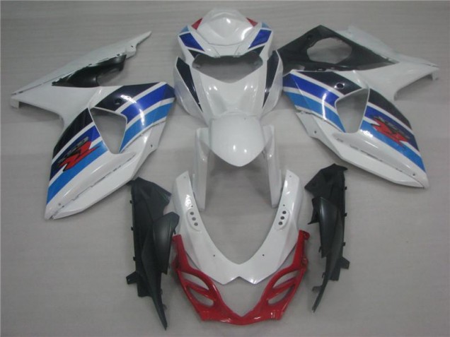 Suzuki GSXR 1000 K9 09-16 Verkleidungen - Weiß Blau Suzuki GSXR 1000 K9 09-16 Verkleidungen - Weiß Blau