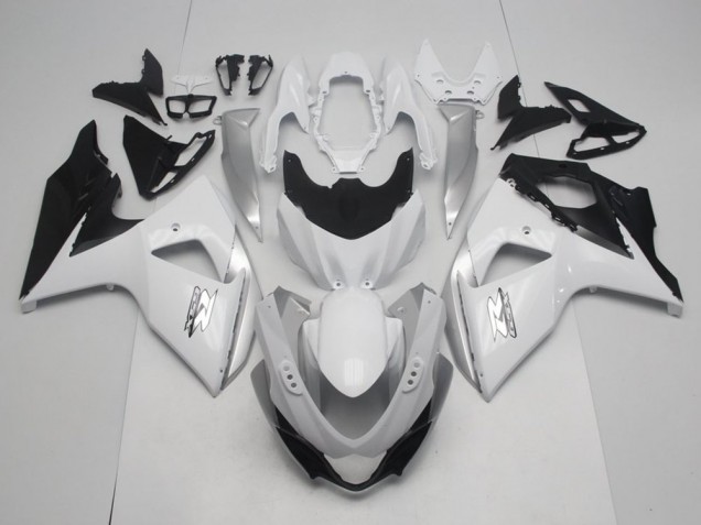 Suzuki GSXR 1000 K9 09-16 Verkleidungen - Weiß OEM Stil Suzuki GSXR 1000 K9 09-16 Verkleidungen - Weiß OEM Stil