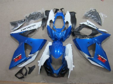 Suzuki GSXR 1000 K9 09-16 VollVerkleidungen & Plastik - Blau Weiß