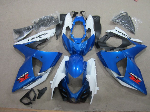 Suzuki GSXR 1000 K9 09-16 VollVerkleidungen & Plastik - Blau Weiß Suzuki GSXR 1000 K9 09-16 VollVerkleidungen & Plastik - Blau Weiß