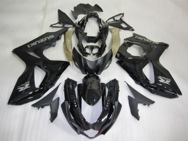 Suzuki GSXR 1000 K9 09-16 VollVerkleidungen & Plastik - Schwarz