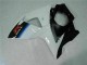 Suzuki GSXR 1000 K9 09-16 Vollverkleidung - Weiß Schwarz Suzuki GSXR 1000 K9 09-16 Vollverkleidung - Weiß Schwarz