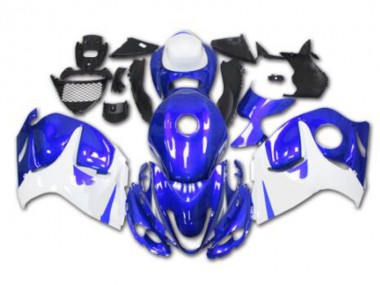 Suzuki GSXR 1300 Hayabusa 08-19 Verkleidungen - Blau Weiß