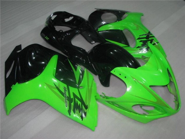 Suzuki GSXR 1300 Hayabusa 08-19 Verkleidungen - Grün Schwarz Suzuki GSXR 1300 Hayabusa 08-19 Verkleidungen - Grün Schwarz