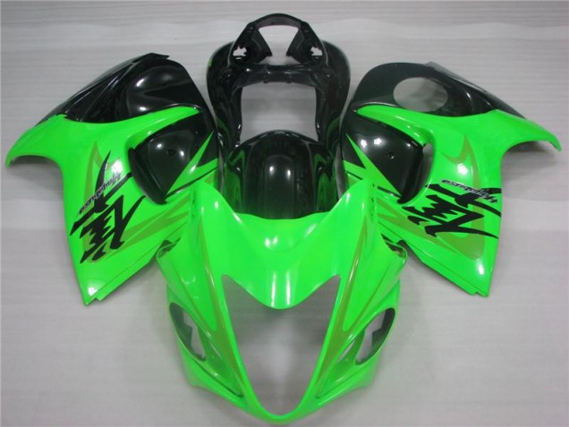 Suzuki GSXR 1300 Hayabusa 08-19 Verkleidungen - Grün Schwarz Suzuki GSXR 1300 Hayabusa 08-19 Verkleidungen - Grün Schwarz