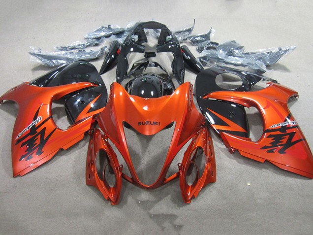 Suzuki GSXR 1300 Hayabusa 08-19 Verkleidungen - Rot Schwarz
