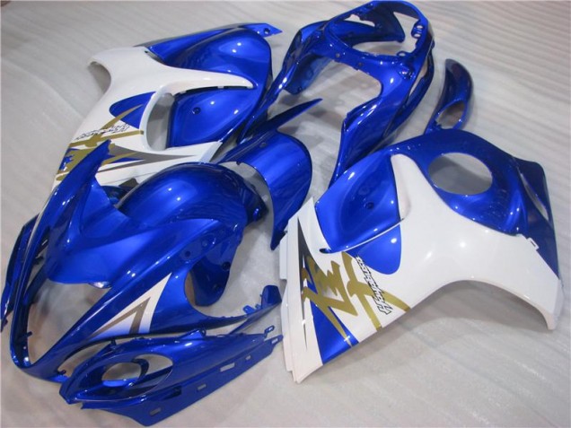 Suzuki GSXR 1300 Hayabusa 08-19 Vollverkleidung - Blau Weiß Suzuki GSXR 1300 Hayabusa 08-19 Vollverkleidung - Blau Weiß