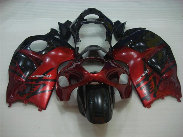 Suzuki GSXR 1300 Hayabusa 96-07 Verkleidung - Rot Schwarz Suzuki GSXR 1300 Hayabusa 96-07 Verkleidung - Rot Schwarz
