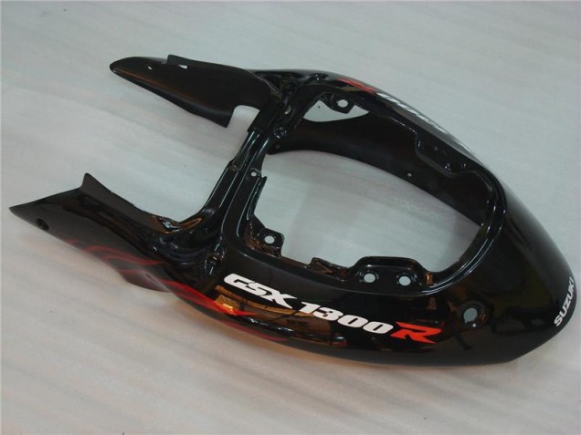 Suzuki GSXR 1300 Hayabusa 96-07 Verkleidung - Schwarz rote Flamme Suzuki GSXR 1300 Hayabusa 96-07 Verkleidung - Schwarz rote Flamme
