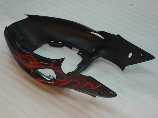 Suzuki GSXR 1300 Hayabusa 96-07 Verkleidung - Schwarz rote Flamme Suzuki GSXR 1300 Hayabusa 96-07 Verkleidung - Schwarz rote Flamme