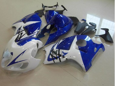Suzuki GSXR 1300 Hayabusa 96-07 Verkleidungen - Blau Weiß