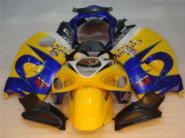 Suzuki GSXR 1300 Hayabusa 96-07 Verkleidungen - Gelb Blau Suzuki GSXR 1300 Hayabusa 96-07 Verkleidungen - Gelb Blau