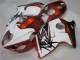 Suzuki GSXR 1300 Hayabusa 96-07 Verkleidungen - Orange Silber Schwarz Suzuki GSXR 1300 Hayabusa 96-07 Verkleidungen - Orange Silber Schwarz
