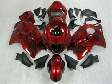 Suzuki GSXR 1300 Hayabusa 96-07 Verkleidungen - Rot Schwarz