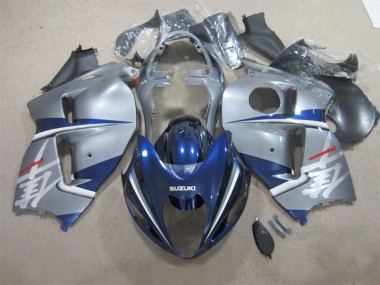 Suzuki GSXR 1300 Hayabusa 96-07 Verkleidungen - Silber Blau